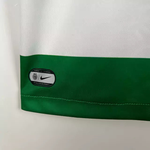 Camisa Sporting CP I 23/24 - Torcedor Nike Masculina - Verde com detalhes em branco e preto