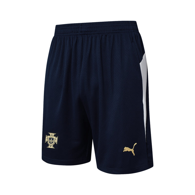 Conjunto Portugal Treino Camisa manga curta + short 25/26 - Masculino Puma - Branco
