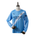 Camisa Manchester City l 25/26 Manga Longa - Torcedor Masculina