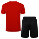 Conjunto Flamengo Treino Camisa manga curta + short - Masculino Puma - Vermelho