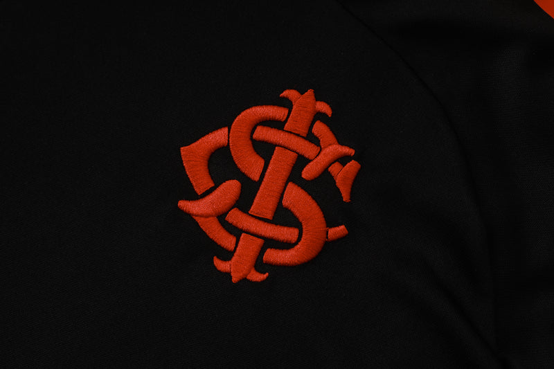 Conjunto Internacional 24/25 - Masculino Adidas - Preto e vermelho
