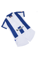 Kit Infantil Real Sociedad l 24/25 Macron - Azul e Branco