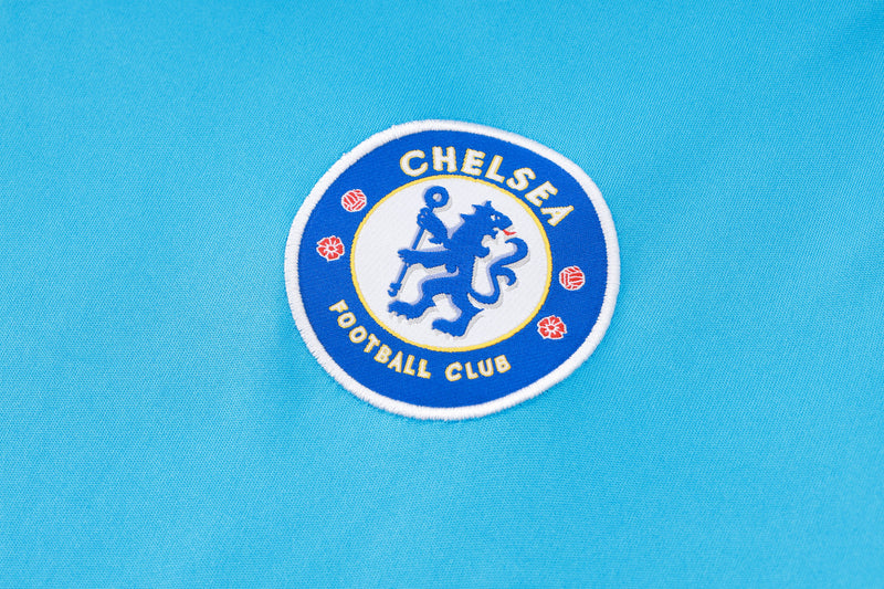Conjunto Chelsea Treino Camisa manga curta + short 24/25 - Masculino Nike - Azul claro