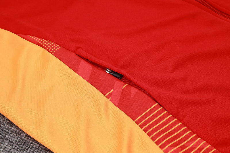 Conjunto Bayern München Treino 24/25 - Masculino adidas - Vermelho