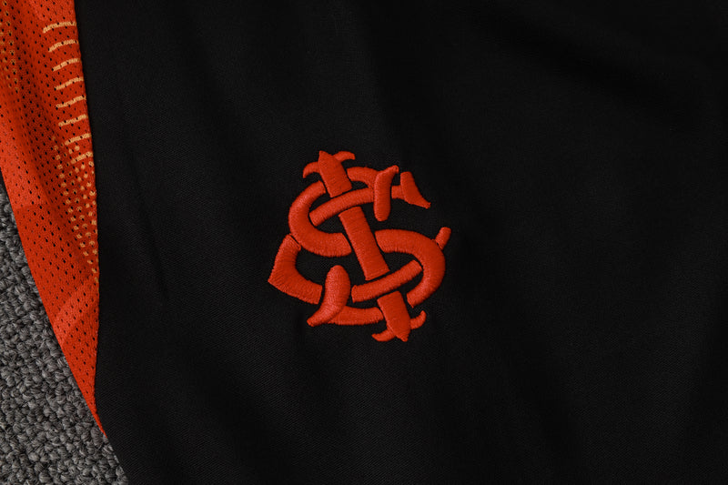 Conjunto Internacional 24/25 - Masculino Adidas - Preto e vermelho