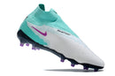 Chuteira de Campo NIKE PHANTOM GX ELITE DF Link FG - Branco/Azul agua