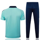 Conjunto Manchester United Treino 24/25 - Masculino Adidas - Verde claro