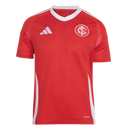 Camisa Internacional I 25/26 - Torcedor Adidas Masculina - Vermelha e branca com patrocínio
