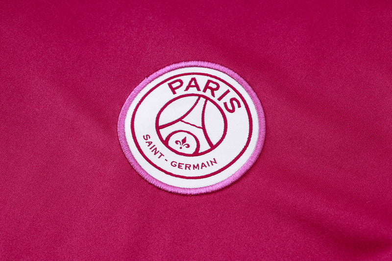 Conjunto Paris Saint-Germain Treino Camisa manga curta + short 24/25 - Masculino Nike - Roxo