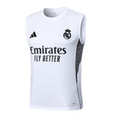 Conjunto Real Madrid Treino Camisa Regata + short 24/25 - Masculino adidas - Branco