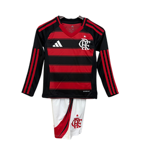 Conjunto Infantil - Flamengo 25/26 I Home - Manga longa