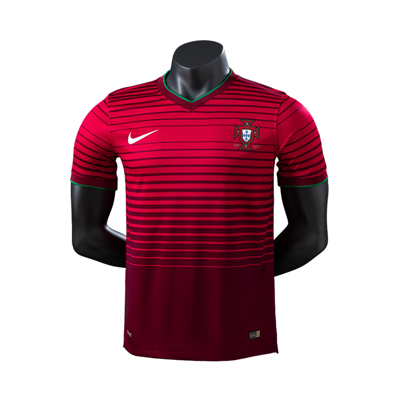 Camisa Portugal 2014 Retrô - Jogador Masculina