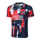 Conjunto Paris Saint-Germain Treino Camisa manga curta + short 24/25 - Masculino Nike - Azul Royal