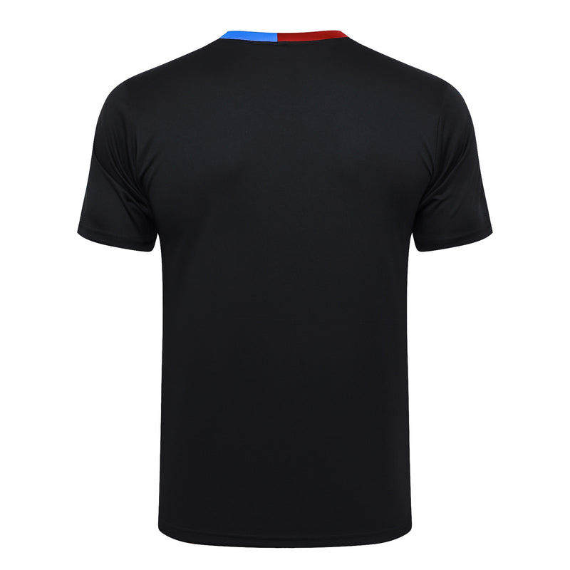 Conjunto Barcelona Treino Camisa manga curta + short 24/25 - Masculino Nike - preto