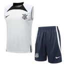 Conjunto Do Timão Treino 24/25 - Masculino Adidas - Branco