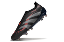 Chuteira de Campo Adidas Predator Elite LL sem cadarço FG - Preto