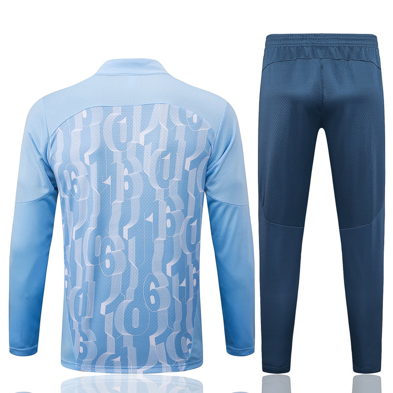 Conjunto Manchester City 24/25 - Masculino Adidas - Azul