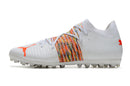 Chuteira Puma Future Z FG/AG - Branco/Laranja