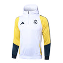 Conjunto Real Madrid Treino 24/25 - Masculino Adidas -  Branco e azul