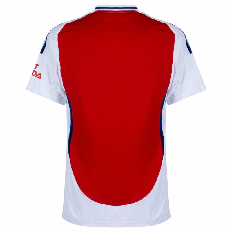Camisa Arsenal I 24/25 - Torcedor Adidas Masculina - Branca com detalhes em azul e vermelho