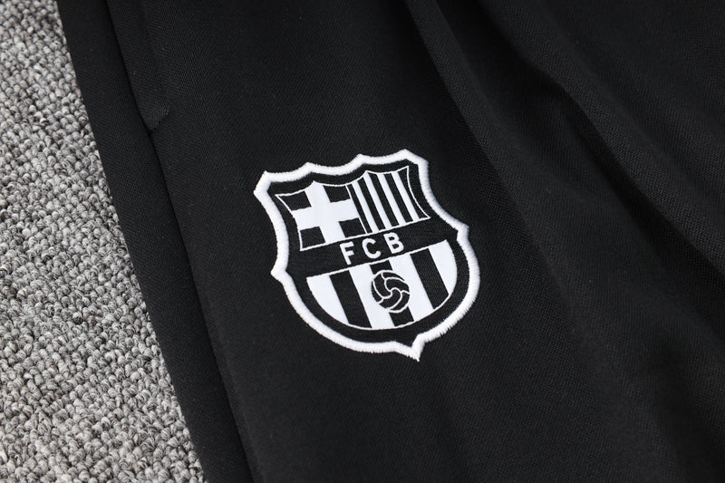 Conjunto Barcelona Treino 24/25 - Masculino Nike - Preto