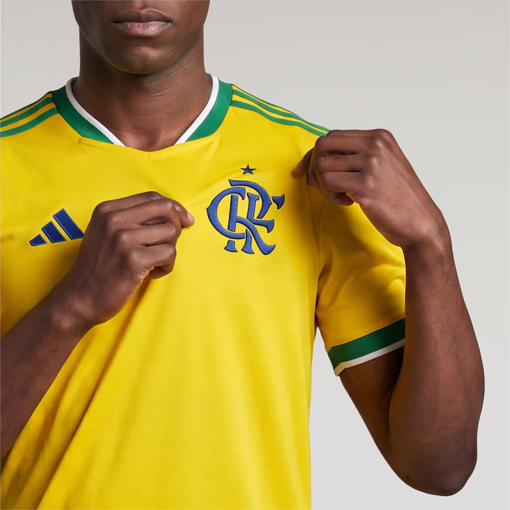 Camisa Flamengo Verde Amarelo 2026 - Torcedor