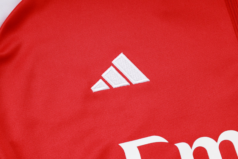 Conjunto Arsenal Treino 24/25 - Masculino Adidas - Vermelho e branco