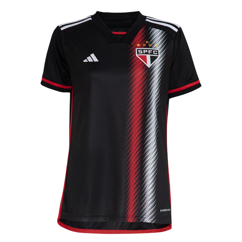 Camisa São Paulo IIl 23/24 - Torcedor New Balance Feminina - Preto