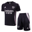 Conjunto Arsenal Treino Camisa manga curta + short 24/25 - Masculino Adidas - Cinza escuro