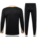 Conjunto Barcelona Treino 24/25 - Masculino Nike - Preto (ombros amarelados)