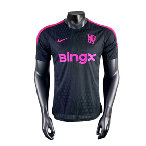 Camisa Chelsea 25/26 Treino - Preta - Versão Jogador