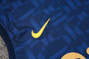 Barcelona Training Set Tank Top Shirt + Shorts 24/25 - Men's Nike - Royal Blue (Nike Yellow)