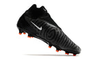 Chuteira de Campo NIKE PHANTOM GX ELITE DF Link FG -  Preto/Cinza
