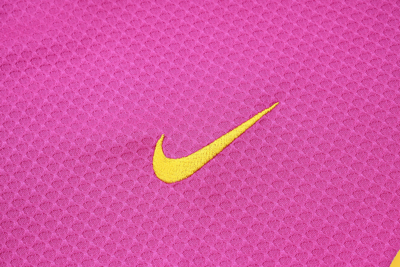 Conjunto Barcelona Treino Camisa manga curta + short 25/26 - Masculino Nike - roxo
