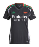 Camisa Arsenal II 24/25 - Torcedor Adidas Feminina - Preta