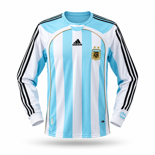 Argentina 2006 Home Long Sleeve - Retro
