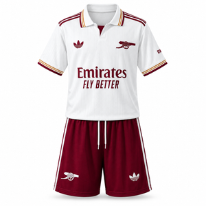 Arsenal FC 25/26 Terceiro Uniforme - Conjunto Infantil