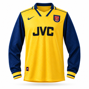 Arsenal FC 96/97 Away - Mangas longa - Retrô