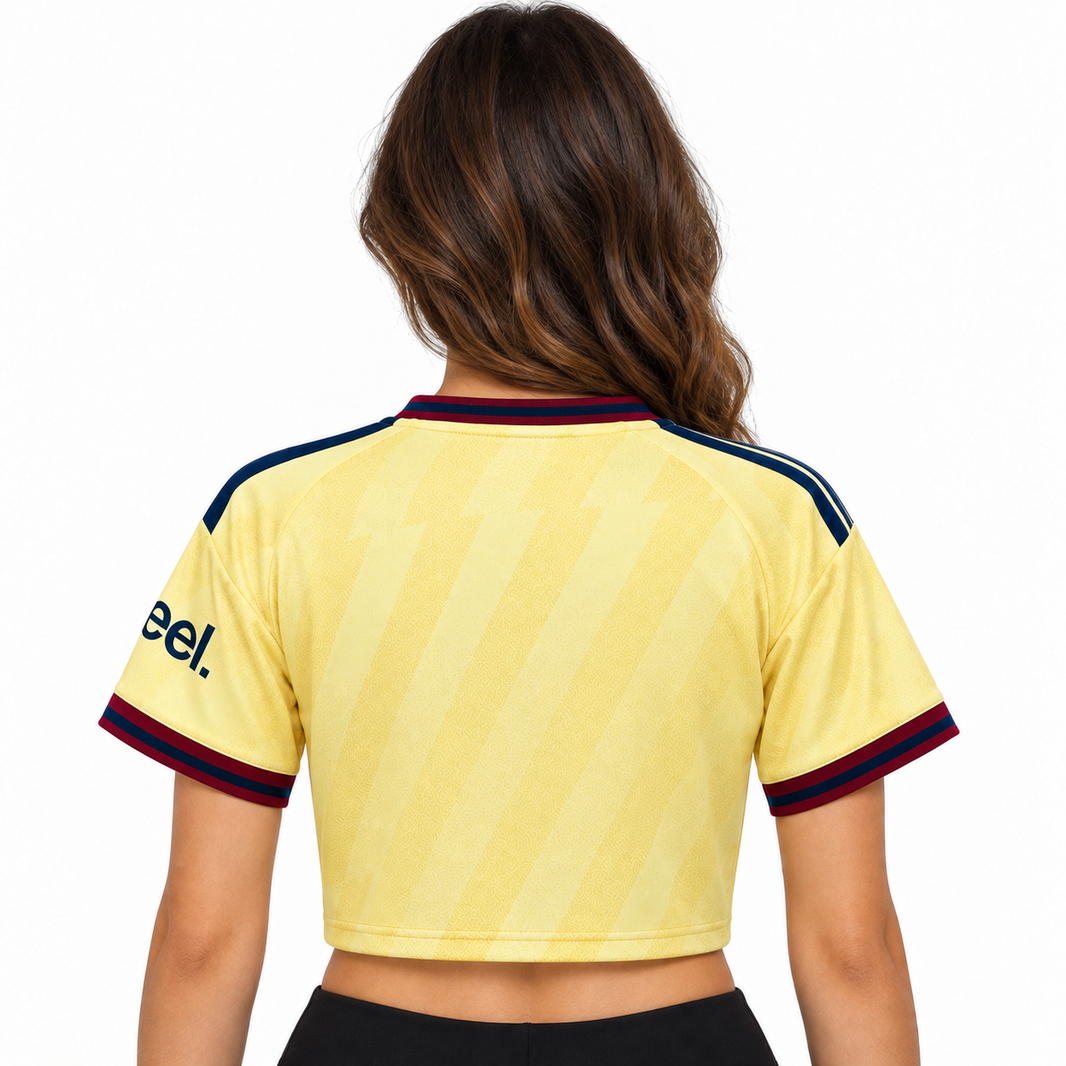 Arsenal FC Cropped Top 26/27 Terceiro Uniforme - Torcedor