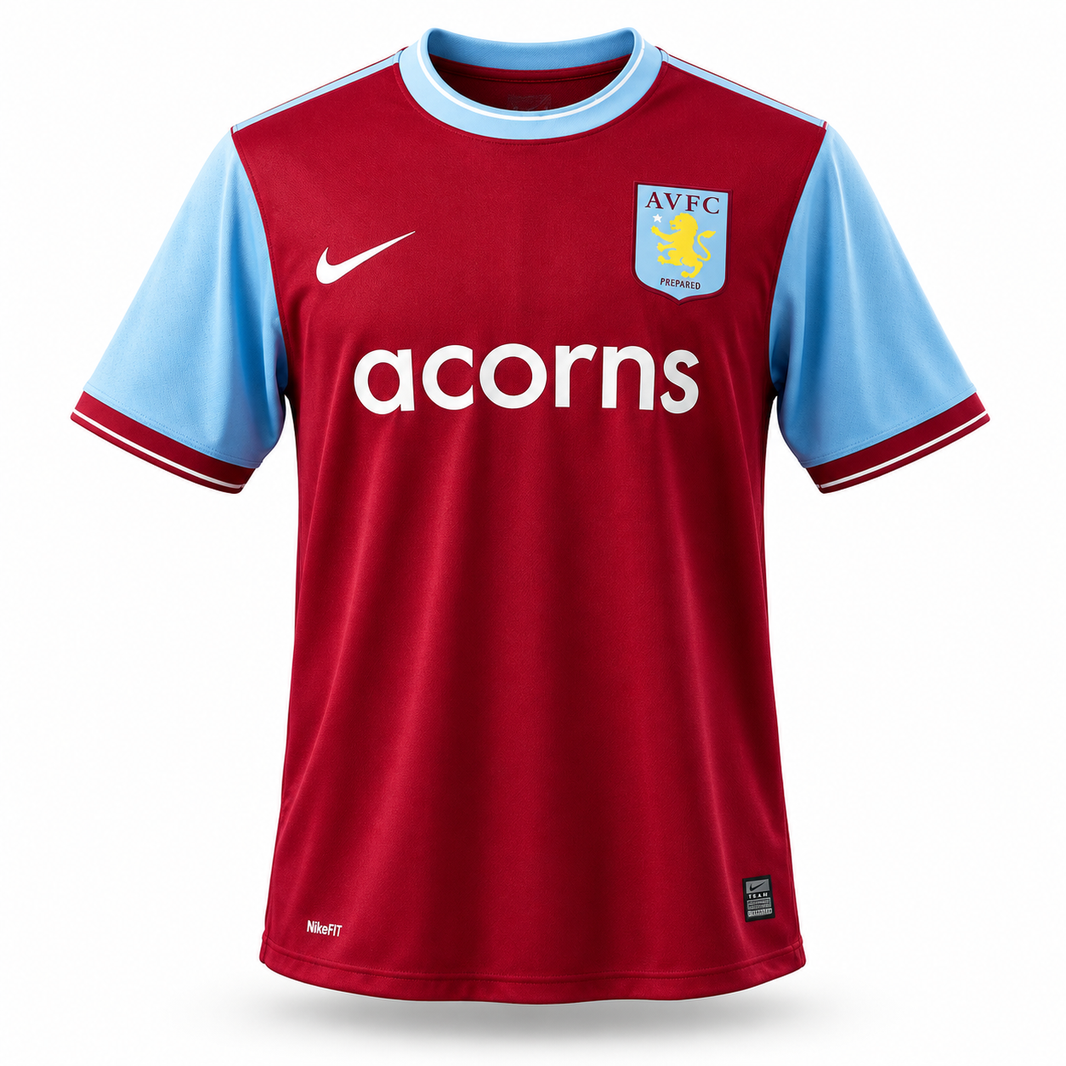 Aston Villa 09/10 Titular - Retrô