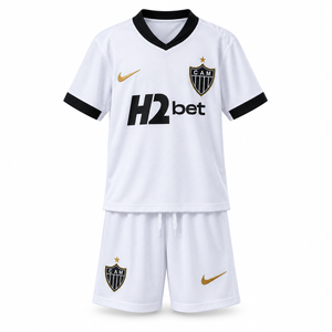 Atlético Mineiro 2026 Visitante - Conjunto Infantil