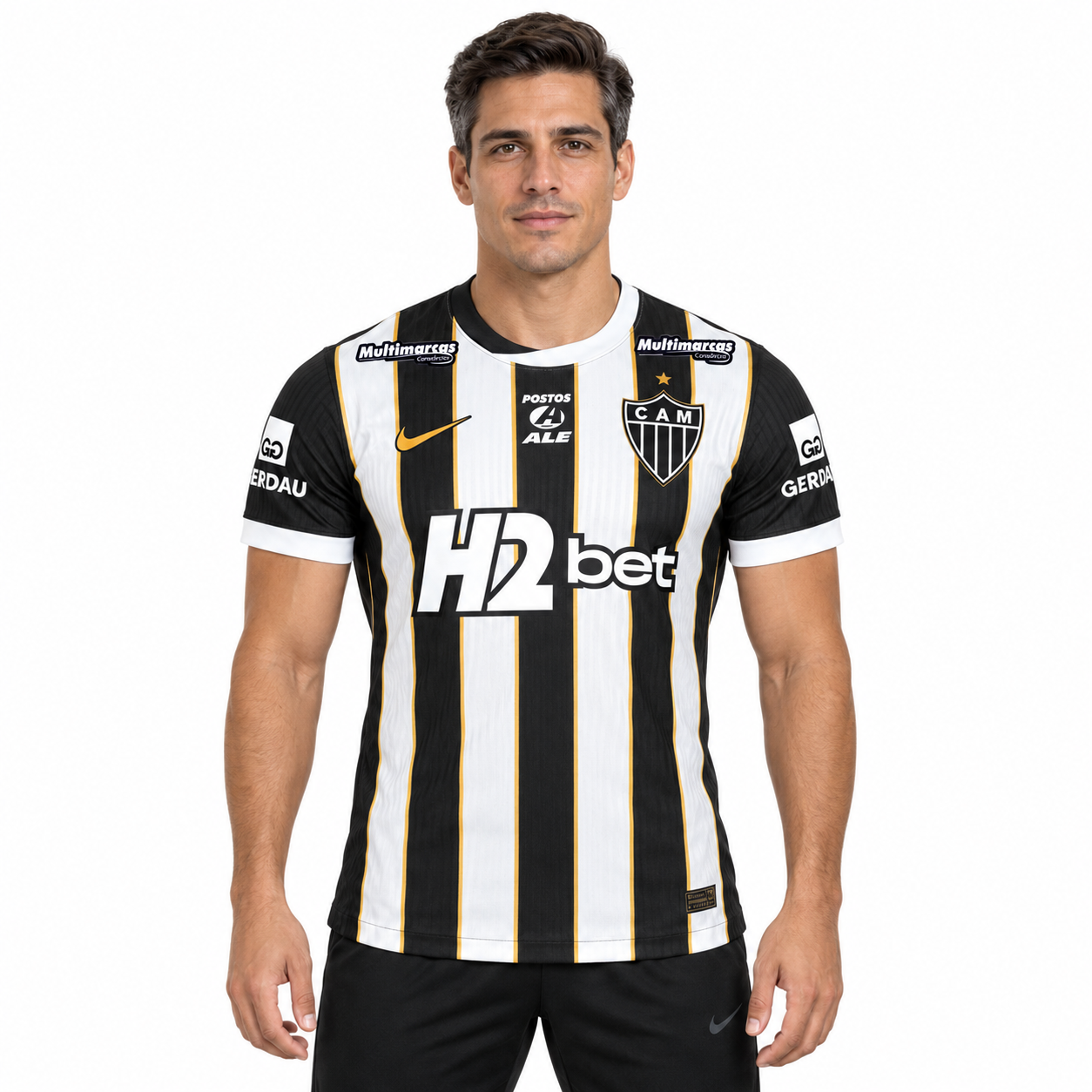 Atlético Mineiro 2026 Home (Todos os patrocinios) - Jogador