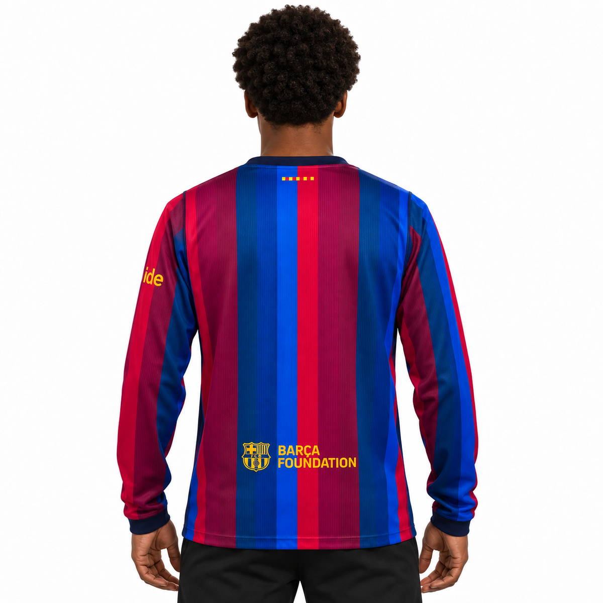 Barcelona 26/27 Visitante - Manga Longa - Torcedor