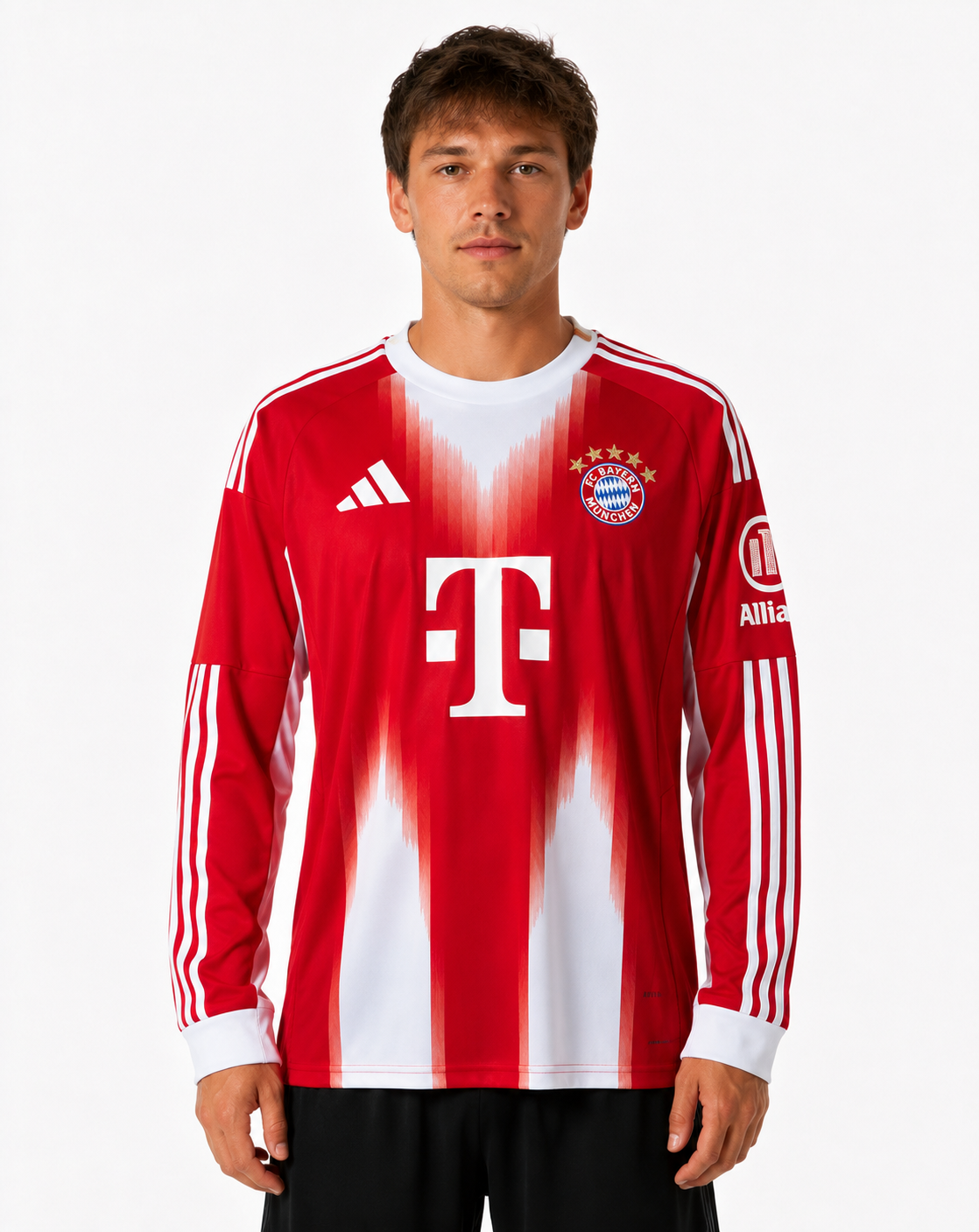 Bayern München 25/26 Home - Manga Longa - Torcedor