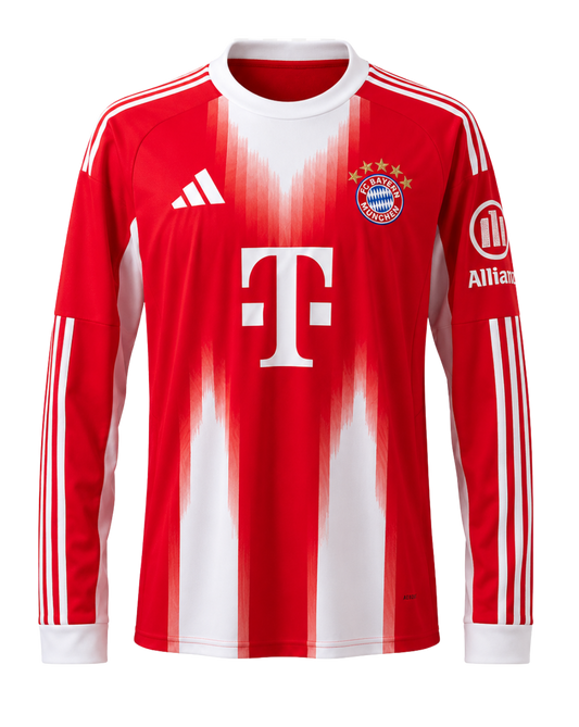 Bayern München 25/26 Home - Long Sleeve - Fan