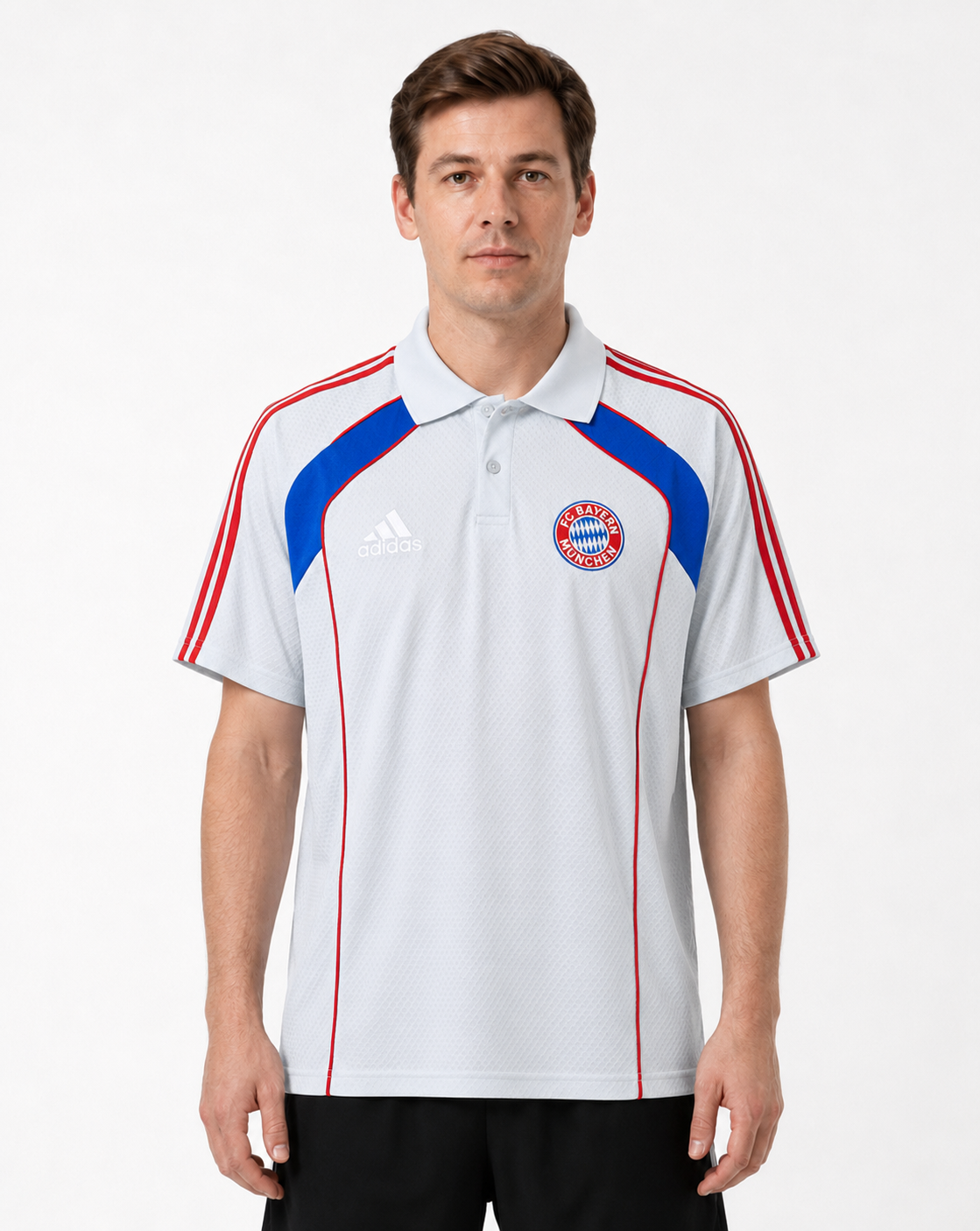 Bayern München 25/26 Polo Grey