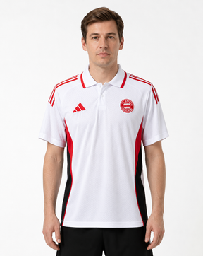 Bayern München 25/26 Polo White & Red
