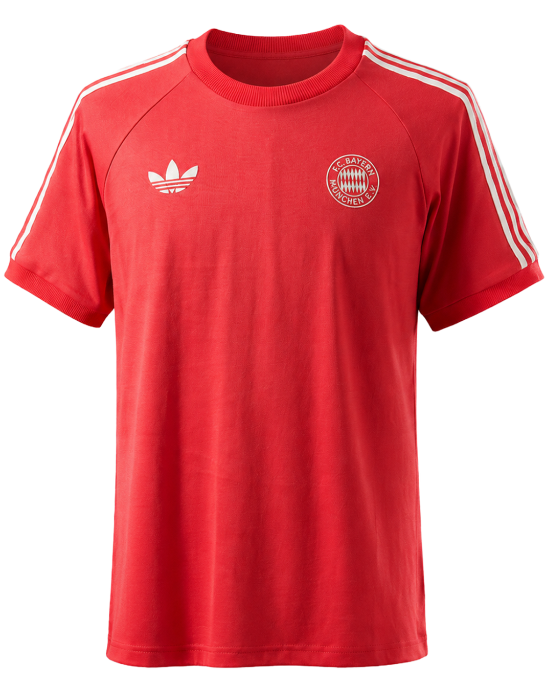 Bayern München Adicolor Classics 3-Stripes Vermelha - Torcedor