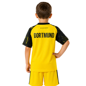 Borussia Dortmund 25/26 Titular - Conjunto Infantil