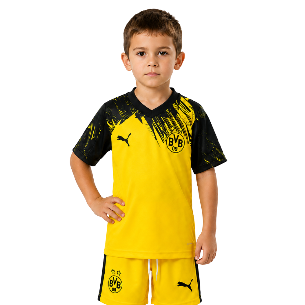 Borussia Dortmund 25/26 Home - Kids Kit